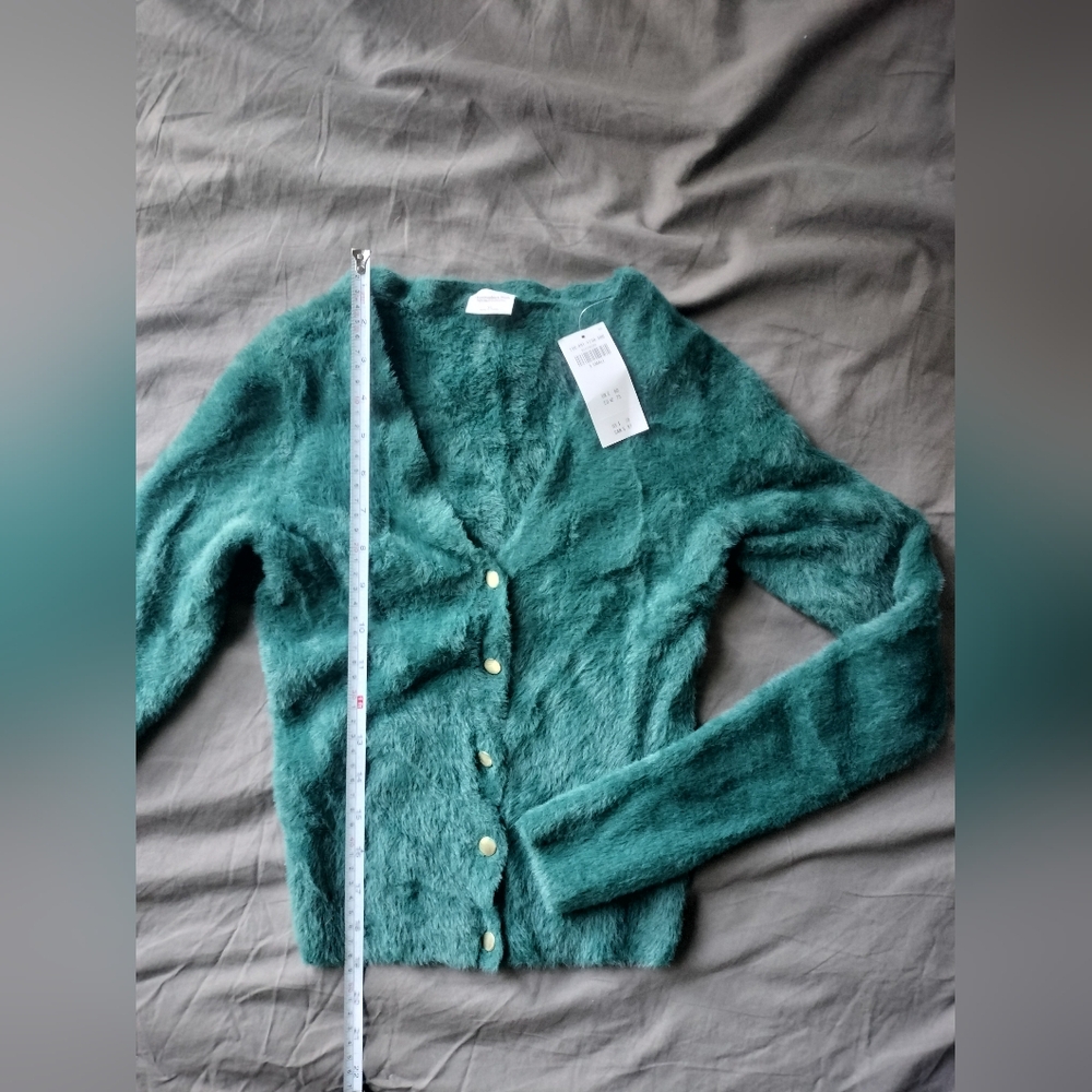 Abercrombie & Fitch Teal Women's Cardigan